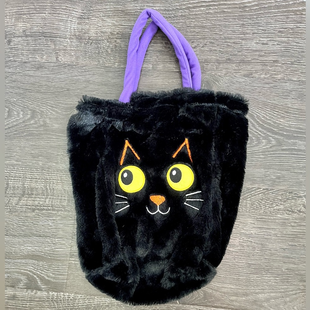 Black cat Halloween bag